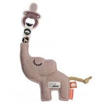 Schnullerhalter Elphee - rosa
