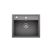 Blanco - Dalago 6 Silgranit - Evier de Cuisine à Encastrer - Gris Foncé - Granit 518850