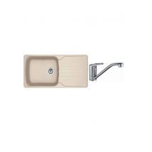 Franke - Pack Antéa Fragranit Azg611-xl + Mitigeur - Evier de Cuisine à Encastrer - Pack Antéa Fragranit Azg611-xl + Mitigeur Novara Plus à Bec - Bei