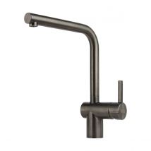 Franke - Atlas Néo à Bec - Mitigeur De Cuisine - Coloris Anthracite - Noir - Inox 910880