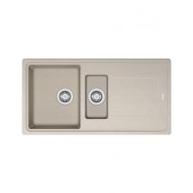 Franke - Titan Tectonite Ttd651 - Evier de Cuisine à Encastrer - Beige - Résine 022662