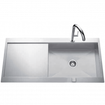 Luisina - Adagio Plus Ev56011e - Evier de Cuisine à Encastrer - Inox Ev56011eil