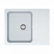 Franke - Orion Tectonite Oid611-62 - Evier de Cuisine à Encastrer - Blanc - Résine 639587