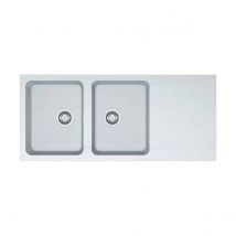 Franke - Orion Tectonite Oid621 - Evier de Cuisine à Encastrer - Blanc - Résine 009380