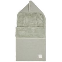 KoeKa - Baby voetenzak Runa Teddy - Leaf