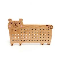 Petit Monkey - Houten borduurbeer