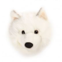 Wild & Soft - Muurtrofee witte wolf - Lucy