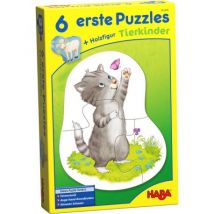 Haba - 6 eerste puzzels - Dierenkinderen