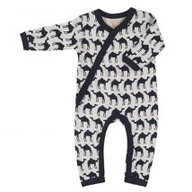 Pigeon - Kimono pyjama - Camel navy 6-12 maanden