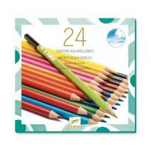 DJECO - Set van 24 aquarel kleurpotloden