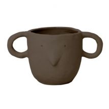 Ferm Living - Mus Bloempot Small - Roodbruin