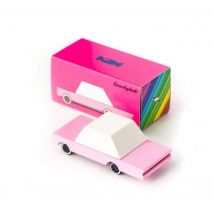 Candylab Toys - Houten speelgoedauto - Candycar - Pink Sedan
