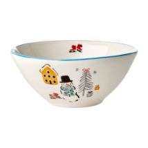 Rice - Feestelijke keramieken bowl - Kerstmis