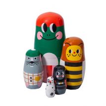 Petit Monkey - Kleurrijke Nesting dolls - Paddy & pals