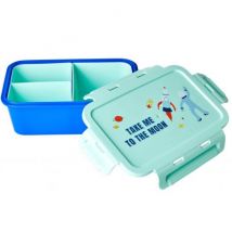 Rice - Grote lunchbox - Space print - blauw