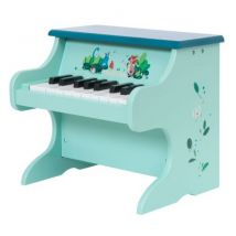 Moulin Roty - Zeegroene houten piano - Dans la jungle