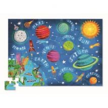 Crocodile Creek - Buitenaards folie puzzel - Outer Space - 60 stukjes