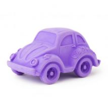 Oli & Carol - Rubberen speeltje - Small Beetle Car - Carlito Purple