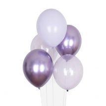 My little day - Set van 10 Ballonnen - mix all lilac