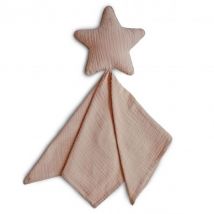 Mushie - Knuffeldoek Lovey blanket - Star Natural