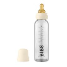 BIBS - BIBS Glazen Zuigfles 225 ml - Ivory