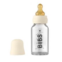 BIBS - BIBS Glazen Zuigfles 110 ml - Ivory