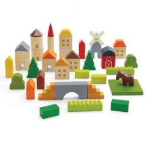 Plan Toys - Plan Toys bouwblokken - Countryside Blocks