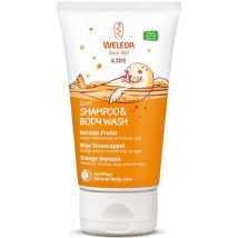 Weleda - Kids 2 in 1 shampoo & body wash - Blije sinaasappel - 150 ml