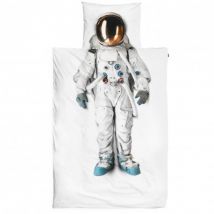 SNURK - Levensechte 1-persoons bedset - Astronaut