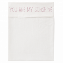 Fresk - Zacht wieglaken - Sunshine 75x90 Roze