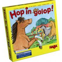 Haba - Briesend gezelschapsspel - Hop in galop! Nederlandstalige titel
