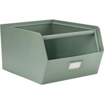 Kidsdepot - Metalen opbergbak original seagreen