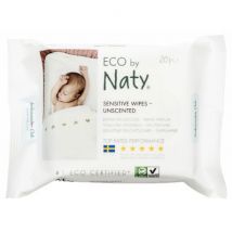 Naty - Ecologische babydoekjes - parfumvrij - 20 stuks