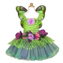 Great Pretenders - Feenkleid grün mit Flügeln