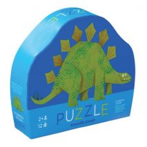Crocodile Creek - Mini-Puzzle - Stegosaurus - 12 Teile