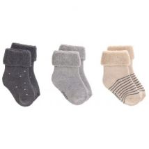 Laessig - Baby Socken-Set - Grau