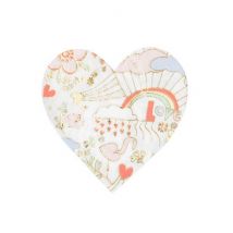 Meri Meri - Valentine Doodle Papierservietten-Set - Small
