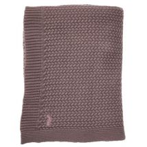 Mies & Co - Gestrickt Babydecke - rosewood - 80x100cm