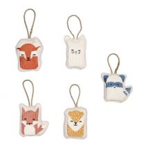 FABELAB - Weihnachtsbaumanhänger - Woodland Animals 1