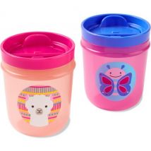 SKIP*HOP - 2-er Set Zoo Becher - Schmetterling & Lama
