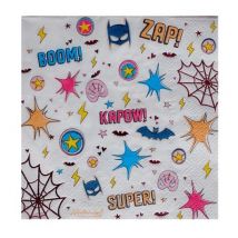 Great Pretenders - Set von 20 Papierservietten - Superhero star