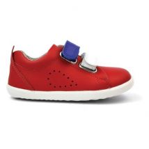 Bobux - Schuhe Step Up Grass Court Switch - Red + Blueberry + White