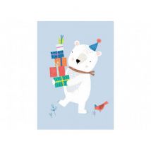 Petit Monkey - Postkarte Rebecca Jones 'Polar Bear'
