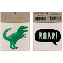 Meri Meri - super coole Dino Tattoos