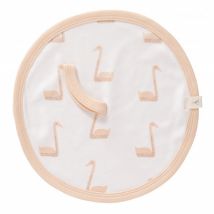 Fresk - Schnullertuch - swan pale peach