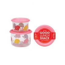 SugarBooger - Set 2 kleine Snackdosen 'Igel'