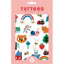 Petit Monkey - Tattoo-Set Nature friends