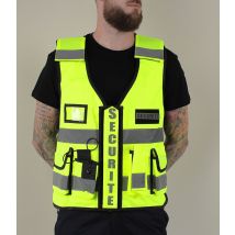 Gilet Haute Visibilité Sécurité Jaune - Vvs - Vet Sécurité