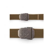 Ceinture Boucle Gravée Troupes De Marine Coyote - Patrol Equipement - Vet Sécurité