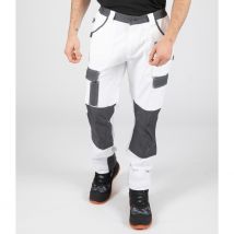 Pantalon De Travail Cary - Blanc - Nine Worths By North Ways - Taille 44 - Vet Sécurité